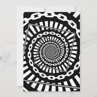 Disk Golf Chains Feiertagskarte