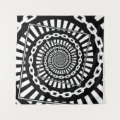 Disk Golf Chains Wandteppich (Vorderseite (Horizontal))