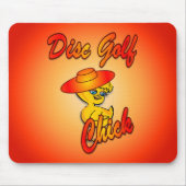 Disk Golf Chick #5 Mousepad (Vorne)