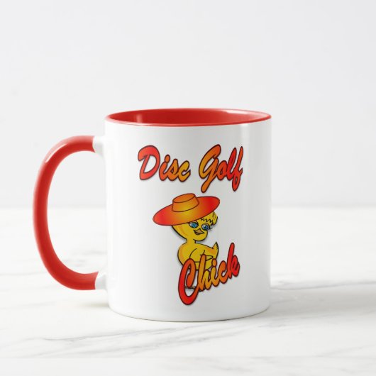 Disk Golf Chick #5 Tasse (Links)