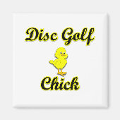 Disk Golf Chick Magnet (Vorne)