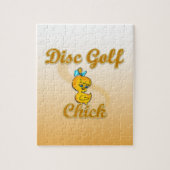 Disk Golf Chick Puzzle (Vertikal)