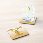 Disk Golf Chick Untersetzer (Rechte Seite)