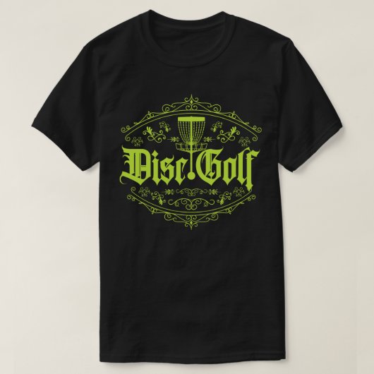 Disk Golf Classic Green T-Shirt (Design vorne)