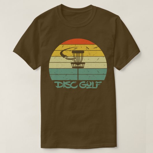 Disk Golf Classic Vintag Frisbee Golf T-Shirt (Design vorne)