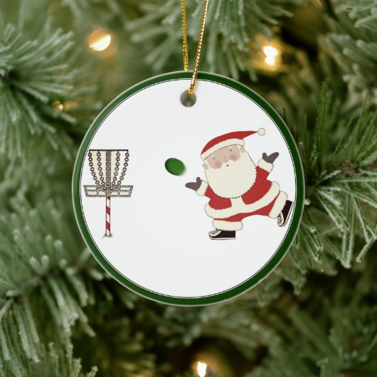 Disk Golf Collectible Keramik Ornament (Baum)