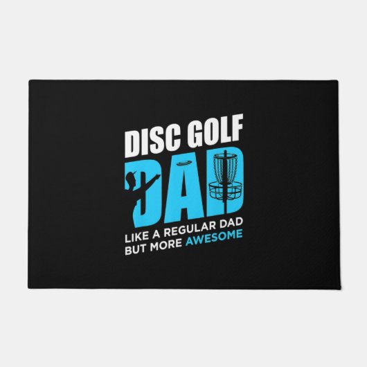 Disk Golf Daddy Fußmatte (Vorderseite)
