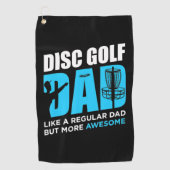 Disk Golf Daddy Golfhandtuch (Vorderseite)