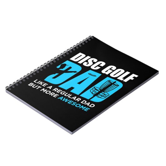Disk Golf Daddy Notizblock (Linke Seite)