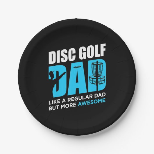Disk Golf Daddy Pappteller (Vorderseite)