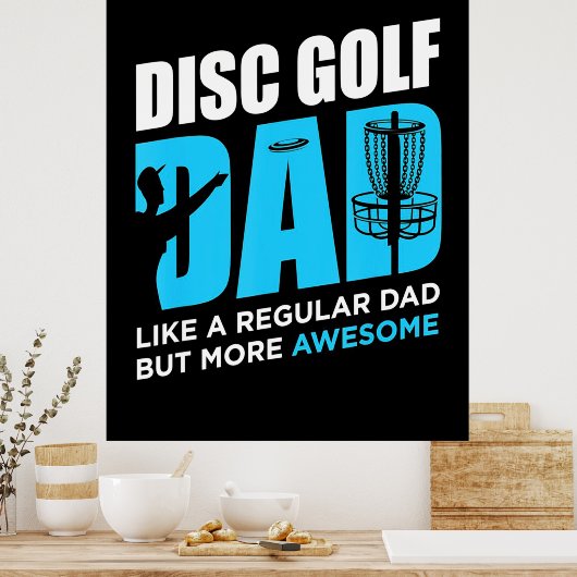 Disk Golf Daddy Poster (Küche)