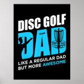 Disk Golf Daddy Poster (Vorne)