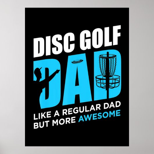 Disk Golf Daddy Poster (Vorne)