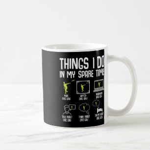 Disk Golf Dinge, die ich in meiner Freizeit Frisbe Kaffeetasse