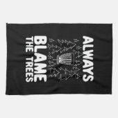 Disk Golf Disk Basket-Geschenk Geschirrtuch (Horizontal)