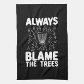 Disk Golf Disk Basket-Geschenk Geschirrtuch (Vertikal)