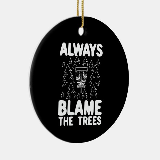 Disk Golf Disk Basket-Geschenk Keramik Ornament (Rechts)