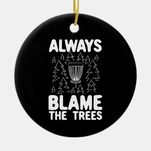 Disk Golf Disk Basket-Geschenk Keramik Ornament (Vorne)