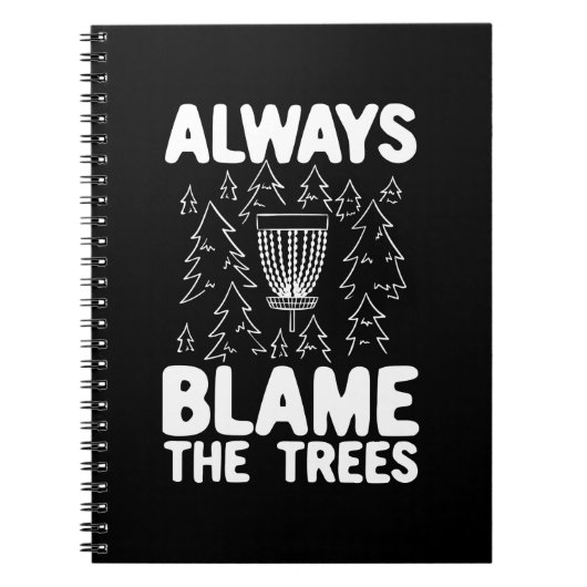 Disk Golf Disk Basket-Geschenk Notizblock (Vorderseite)