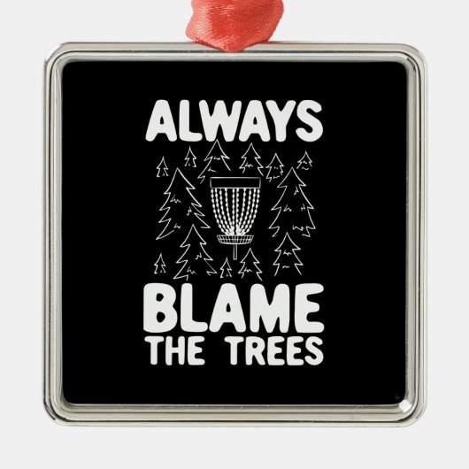 Disk Golf Disk Basket-Geschenk Ornament Aus Metall (Vorne)