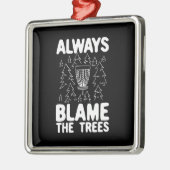 Disk Golf Disk Basket-Geschenk Ornament Aus Metall (Links)