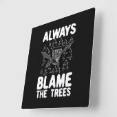 Disk Golf Disk Basket Geschenk Quadratische Wanduhr (Winkel)