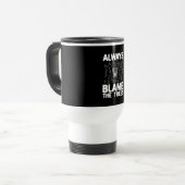 Disk Golf Disk Basket-Geschenk Reisebecher (Vorderseite Links)