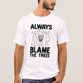 Disk Golf Disk Basket-Geschenk T-Shirt (Vorderseite)