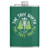 Disk Golf Disk Disk Golf Player Geschenk Flachmann (Vorderseite)