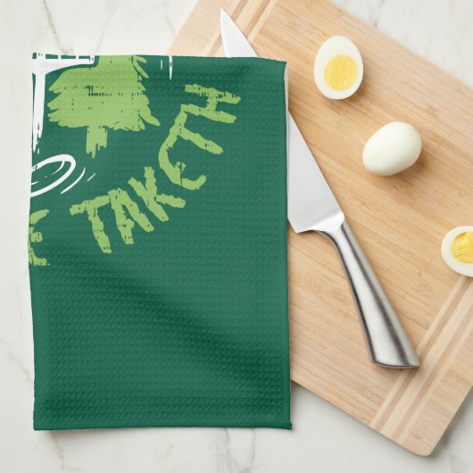 Disk Golf Disk Disk Golf Player Geschenk Geschirrtuch (Viertel Falte)