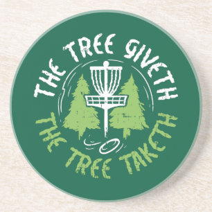 Disk Golf Disk Disk Golf Player Geschenk Getränkeuntersetzer