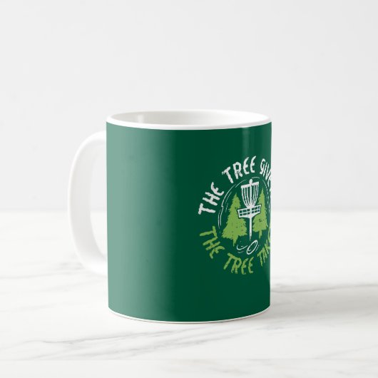 Disk Golf Disk Disk Golf Player Geschenk Kaffeetasse (Vorderseite Links)