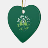 Disk Golf Disk Disk Golf Player Geschenk Keramik Ornament (Links)