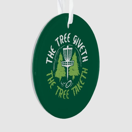 Disk Golf Disk Disk Golf Player Geschenk Ornament (Vorderseite)