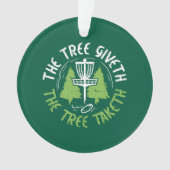 Disk Golf Disk Disk Golf Player Geschenk Ornament (Vorderseite)