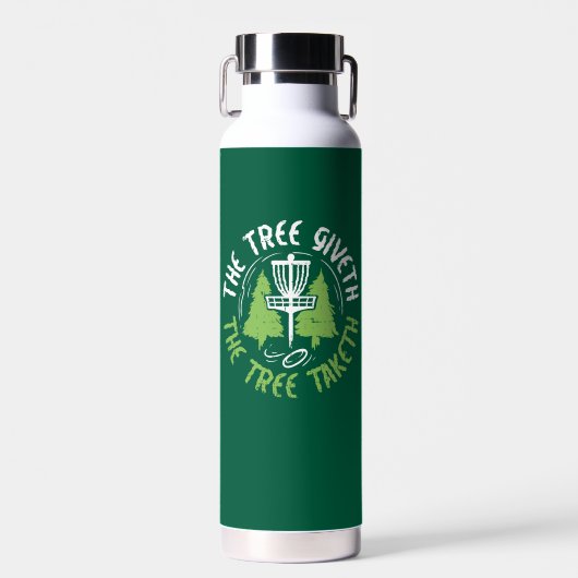 Disk Golf Disk Disk Golf Player Geschenk Trinkflasche (Vorne)