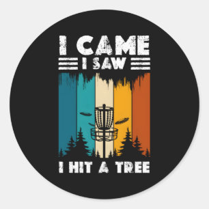 Disk Golf Disk Runder Aufkleber