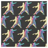 Disk Golf Driving Sequenz schwarzes Gewebe Stoff (Nahaufnahme)