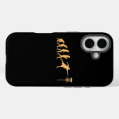 Disk Golf Evolution Case-Mate iPhone Hülle (Rückseite (Horizontal))