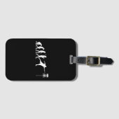 Disk Golf Evolution Disk Golf Geschenke Gepäckanhänger (Vorderseite (Horizontal))