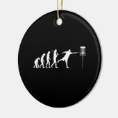Disk Golf Evolution Disk Golf Geschenke Keramik Ornament (Links)