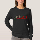 Disk Golf Evolution Frolf Frisbee - Discgolf T-Shirt (Vorderseite)