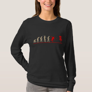 Disk Golf Evolution Frolf Frisbee - Discgolf T-Shirt