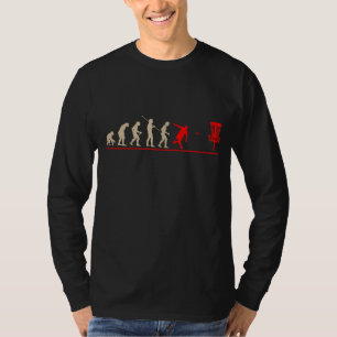 Disk Golf Evolution Frolf Frisbee - Discgolf T-Shirt