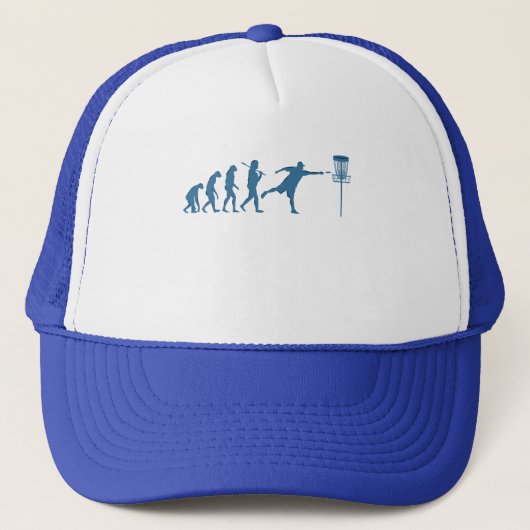 Disk Golf Evolution - Fun Gift for Disk Golfer Truckerkappe (Vorderseite)