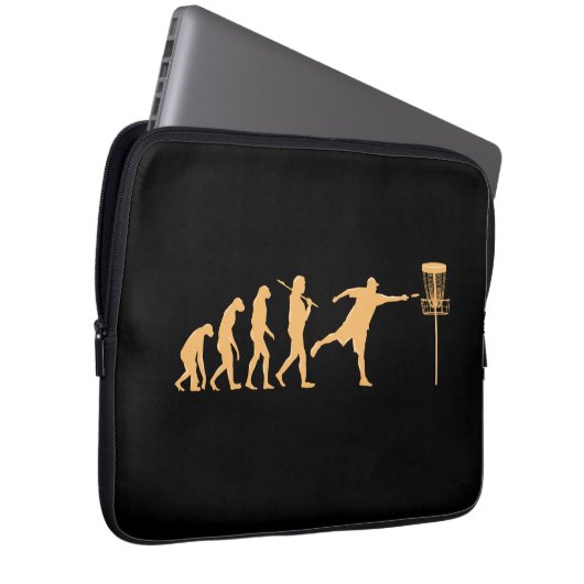 Disk Golf Evolution Laptopschutzhülle (Vorne Rechts)