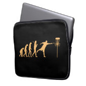 Disk Golf Evolution Laptopschutzhülle (Vorderseite Links)