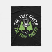 Disk Golf Fleecedecke (Vorderseite)