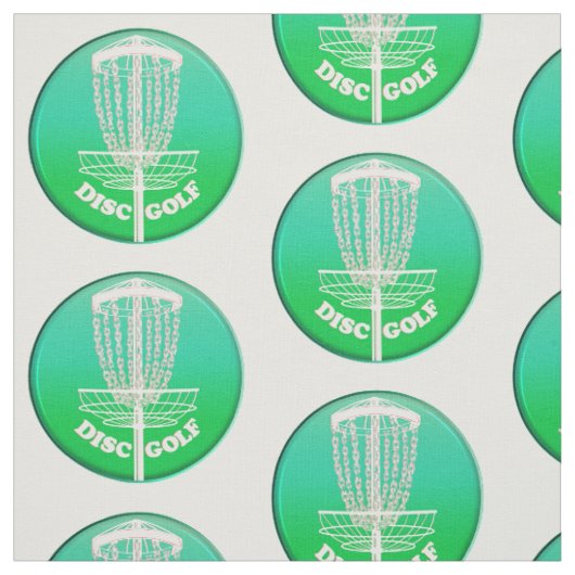 Disk Golf Frisbee Cage Stoff (Muster)