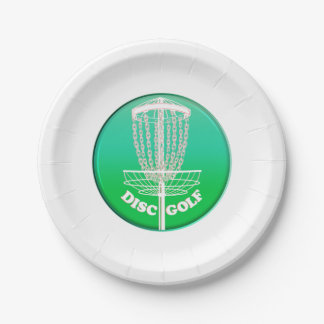 Disk Golf Frisbee Net Pappteller